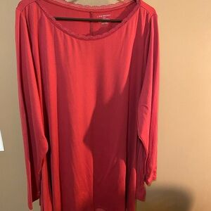 Lane Bryant Super Swing Long Sleeve Top